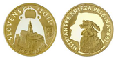 100 EUR Pribina - nitrianske knieža 2011